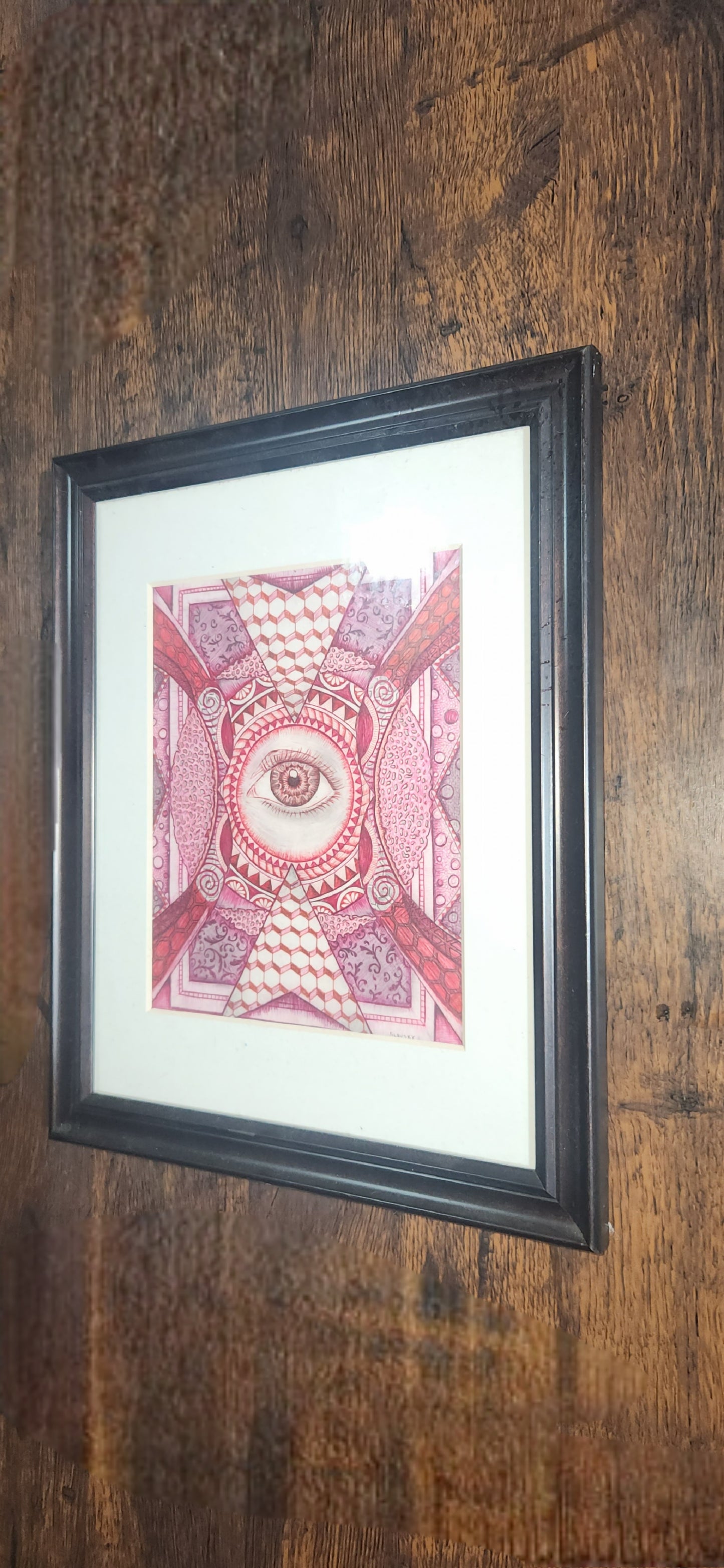 Crimson Gaze [Framed]